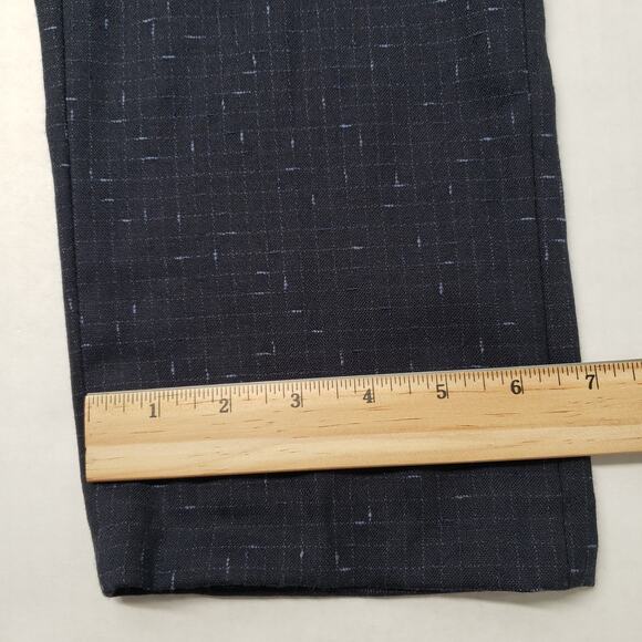 Twisted Tailor Pants Mens 34R Navy Nep Brenes Slim Fit Suit Trousers Dress Party - Picture 12 of 16